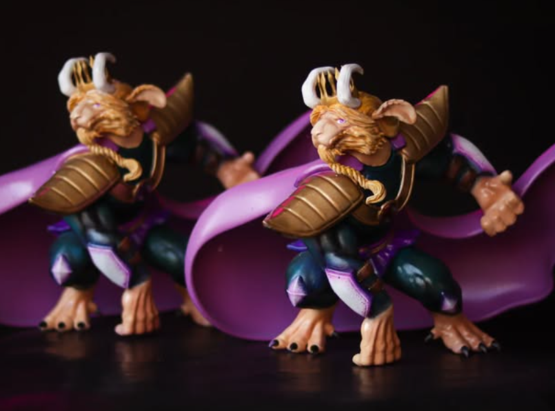 Asgore Handpainted Figurine — Undertale
